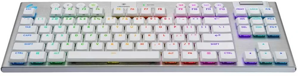 „Logitech“ – „G915 X LIGHTSPEED TKL“ žemo profilio belaidė žaidimų klaviatūra