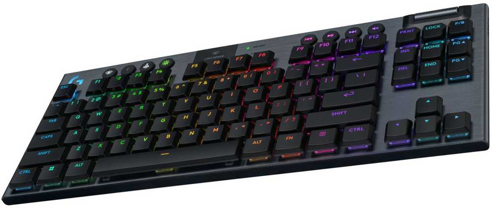 Klaviatūra Logitech G915 X LIGHTSPEED TKL - belaidė G KB-Juodas-DEU-EMEA28I-935