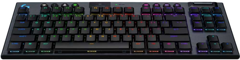 Klaviatūra Logitech G915 X LIGHTSPEED TKL - belaidė G KB- Juodas-CH-EMEA28I-935