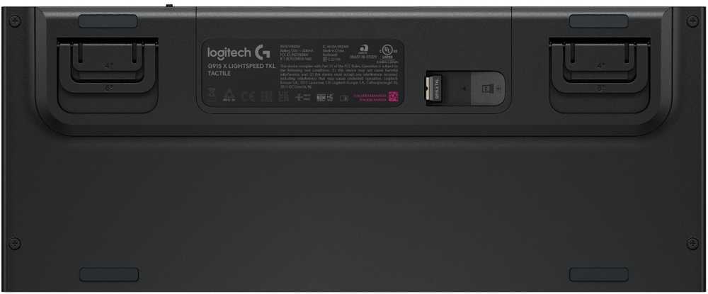 Klaviatūra Logitech G915 X LIGHTSPEED TKL - belaidė G KB- Juodas-CH-EMEA28I-935