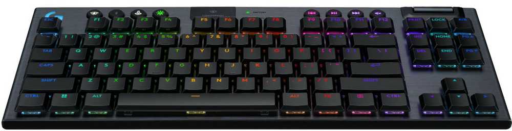 Klaviatūra Logitech G915 X LIGHTSPEED TKL - belaidė G KB-Juodas-DEU-EMEA28I-935