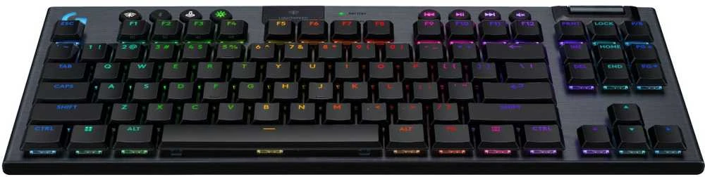 Klaviatūra Logitech G915 X LIGHTSPEED TKL/belaidė G KB-Juodas-PAN-EMEA28I-935