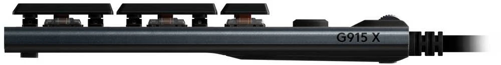 Klaviatūra Logitech G915 X su laidu G KB/Juodas - PAN - EMEA28I-935