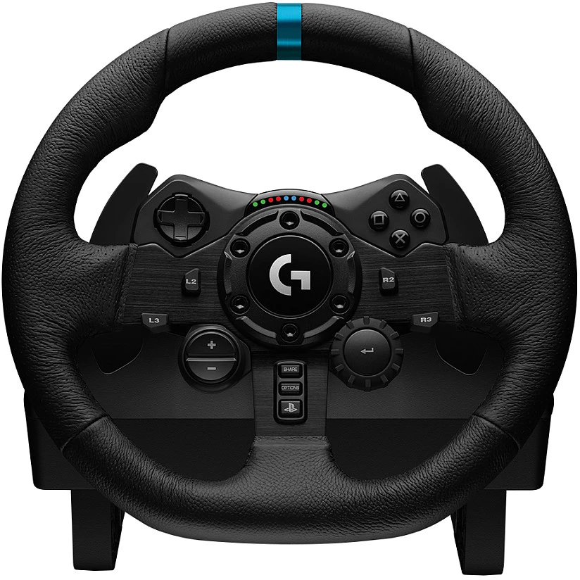 Žaidimų vairas "Logitech G923 trueforce sim racing wheel for PS5, PS4, PC"