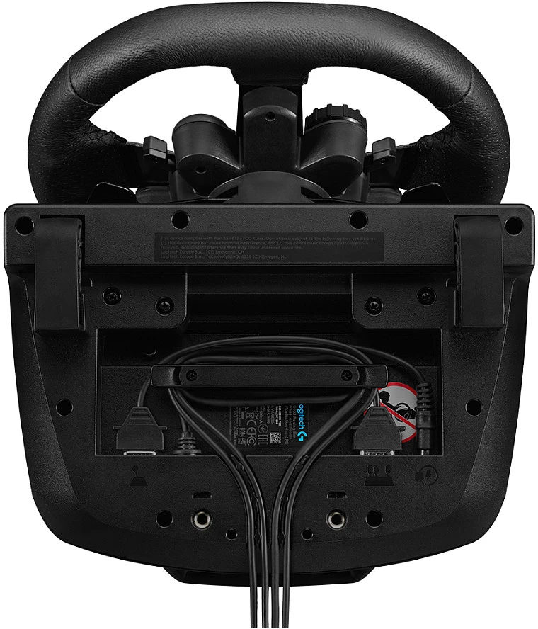 Žaidimų vairas "Logitech G923 trueforce sim racing wheel for PS5, PS4, PC"
