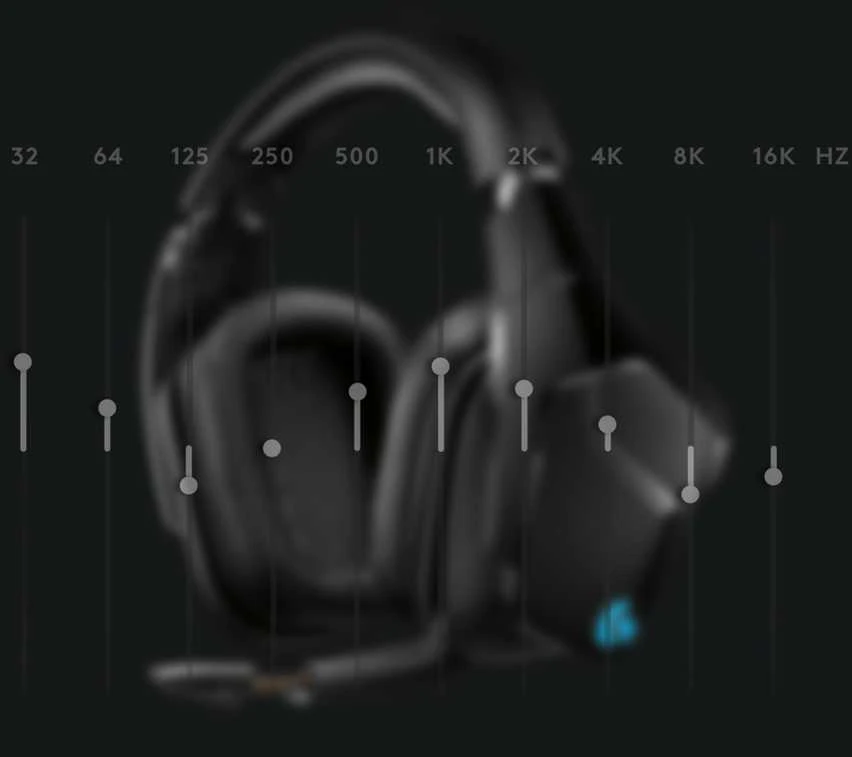 LOGITECH G935 Belaidės 7.1 Surround Sound LIGHTSYNC Ausinės Žaidimams - 2.4GHZ - EMEA