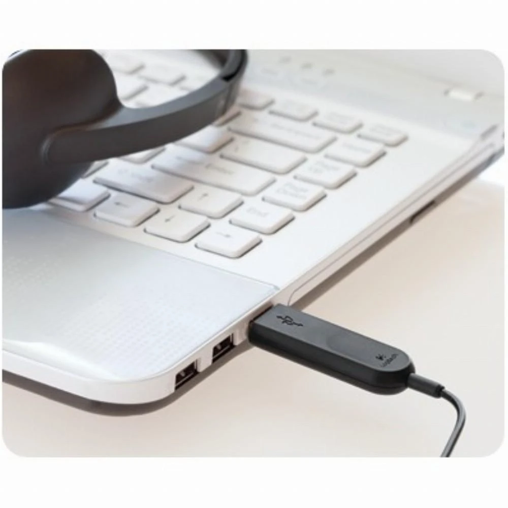 LOGITECH USB Ausinės H340 Ausinės on-ear su laidu