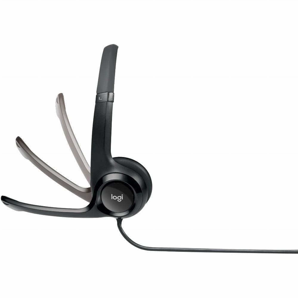Universalios ausinės Logitech H390, su mikrofonu, USB jungtis | Varle.lt