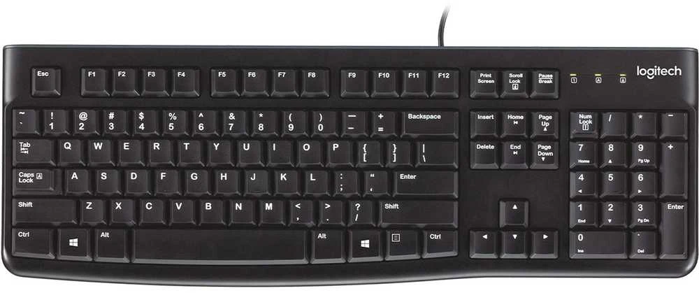 Klaviatūra Logitech K120 UK Juodas