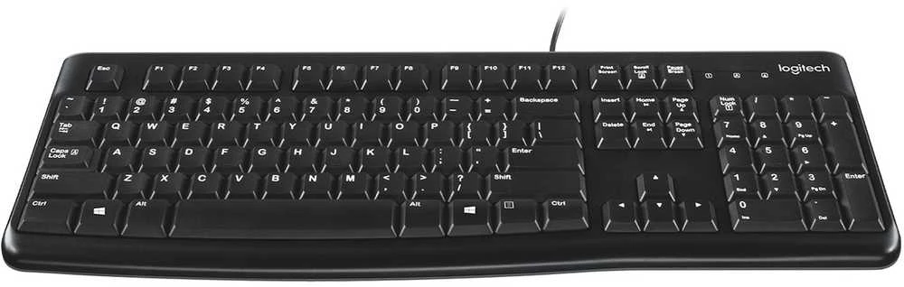Klaviatūra Logitech K120 UK Juodas