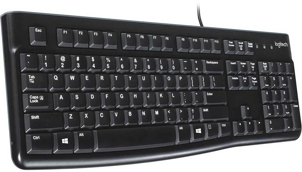 Klaviatūra Logitech K120 UK Juodas