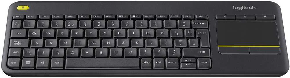 Klaviatūra Logitech K400 Plus wireless Touch juodas UK