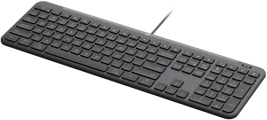 Klaviatūra Logitech su laidu KB K620 verslui - GRAPHITE - DEU - CENTRAL-419