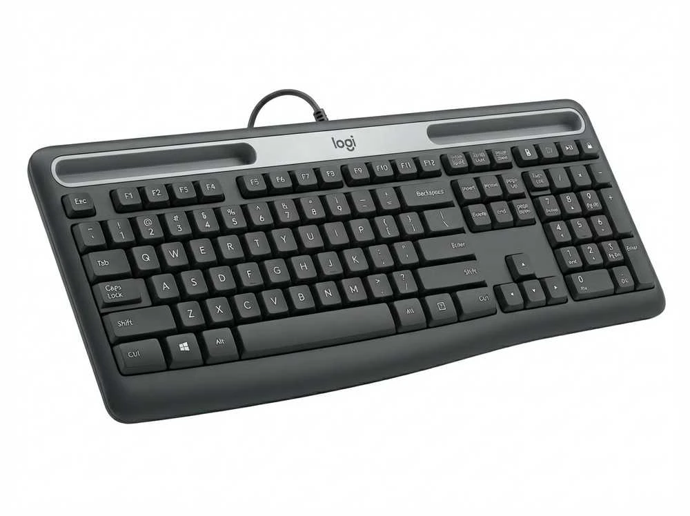 Klaviatūra Logitech su laidu KB K620 verslui - GRAPHITE - DEU - CENTRAL-419