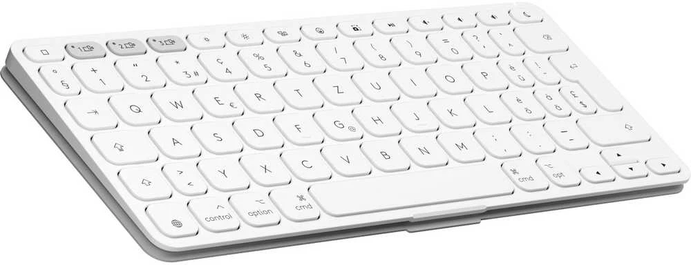 Klaviatūra Logitech KEYS-TO-GO 2 - PALE Pilkas - DEU - WESTMID-511
