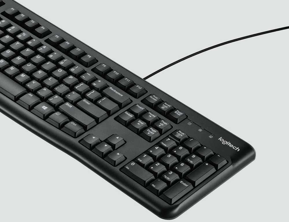 Logitech Klaviatūra K120 SWISS LAYOUT - CE