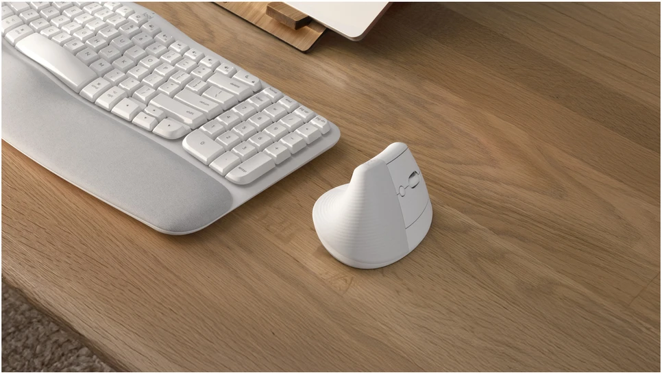 Pelė Logitech Lift, Baltos spalvos