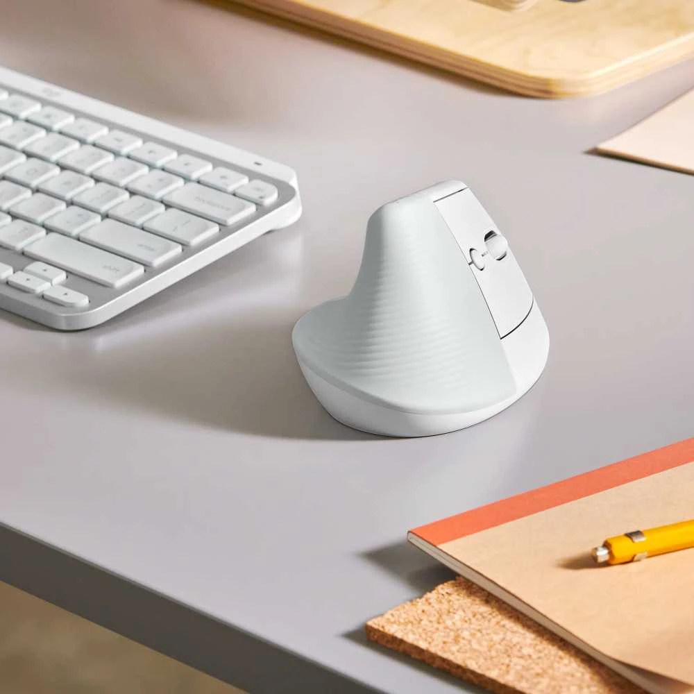 Pelė Logitech Lift, Baltos spalvos