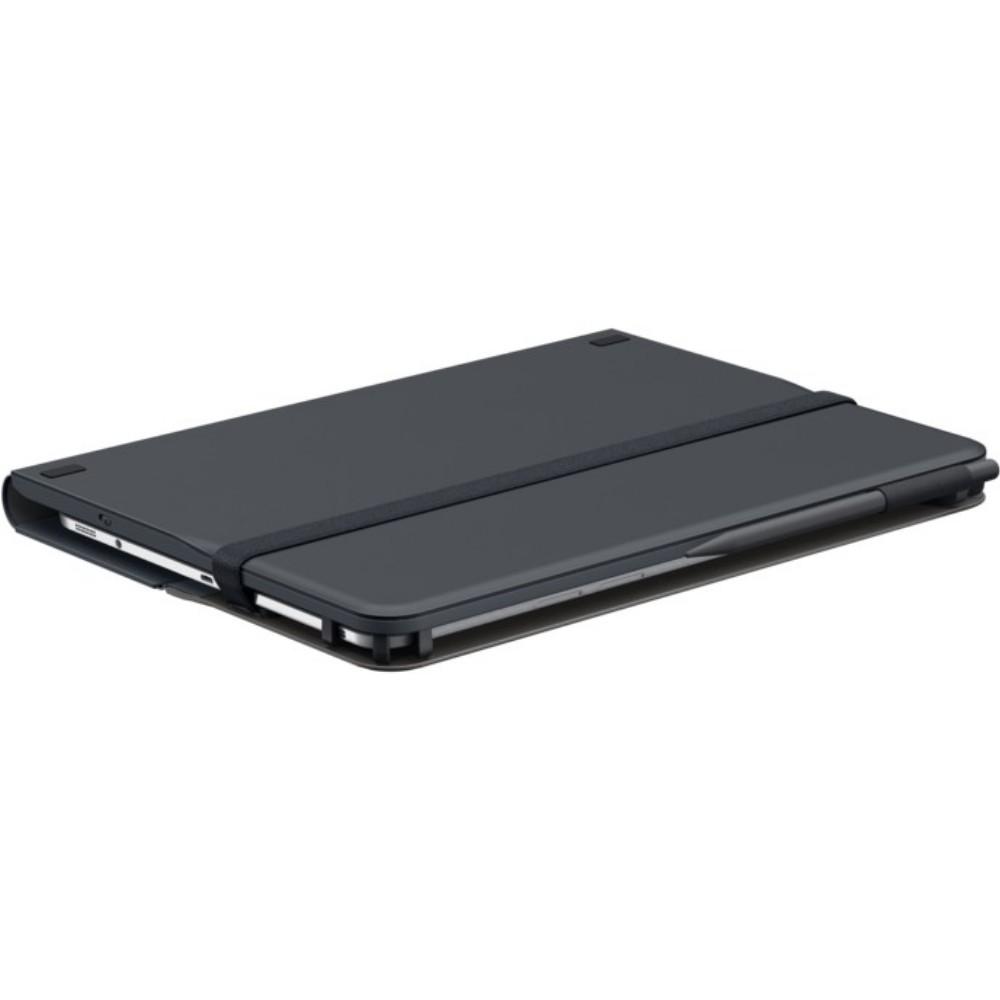 Logitech Dėklas 9-10 col. planšetei Universal Folio (juodas) su klaviatūra