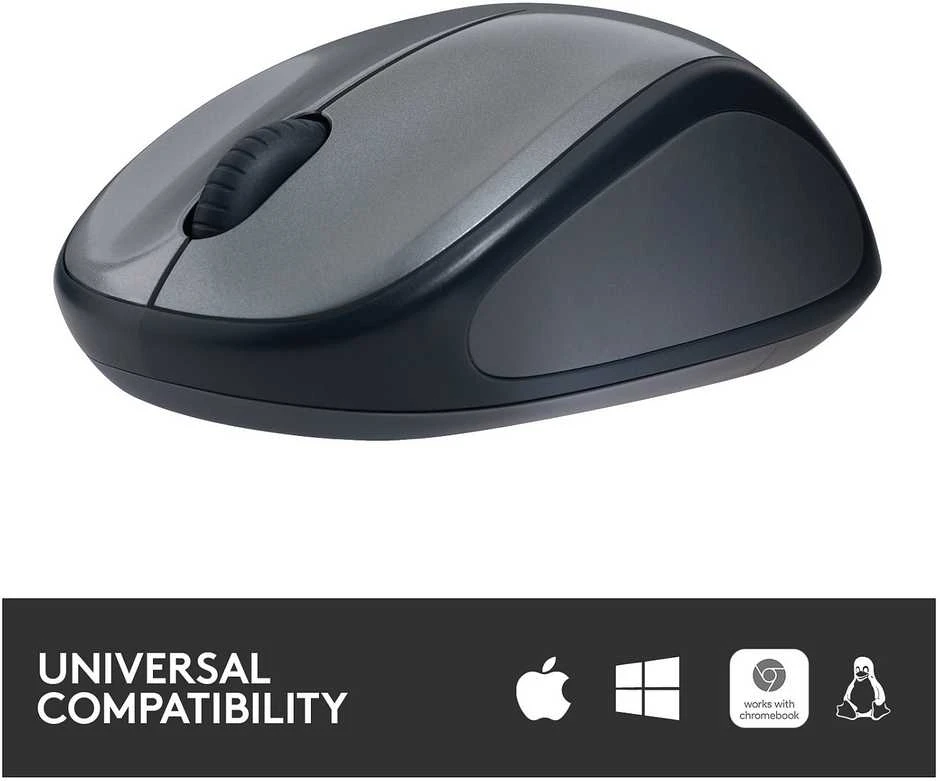 Optinė belaidė pelė Logitech M325 tamsiai pilka