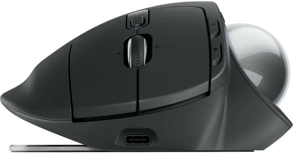 Logitech - MX Ergo S pažangus belaidis kamuoliukas, juodas