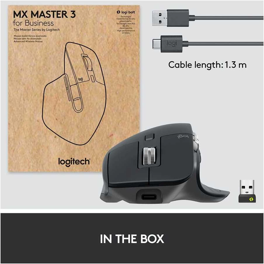 Belaidė pelė Logitech MX Master 3s for Business