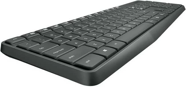 Logitech MK235 Belaidė Klaviatūra ir pelė - Pilkas-PTG-2.4GHZ-MEDITER
