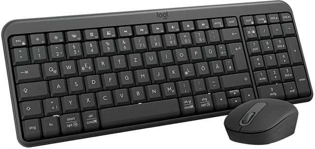 Klaviatūra Logitech MK250 - GRAPHITE - DEU - CENTRAL-419