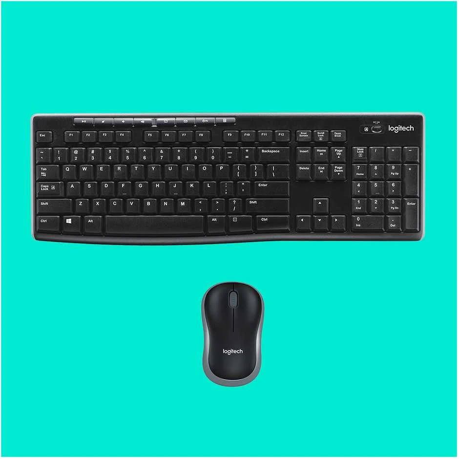Klaviatūra Logitech WIRELESS DESKTOP MK270 - SWISS LAYOUT