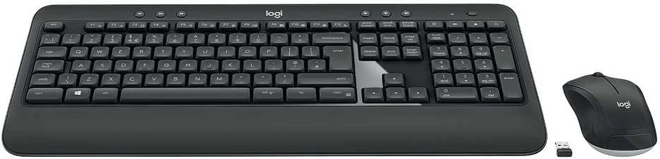 Belaidis pelės ir klaviatūros rinkinys Logitech MK540 Advanced, išdėstymas: Čekų (Qwertz)