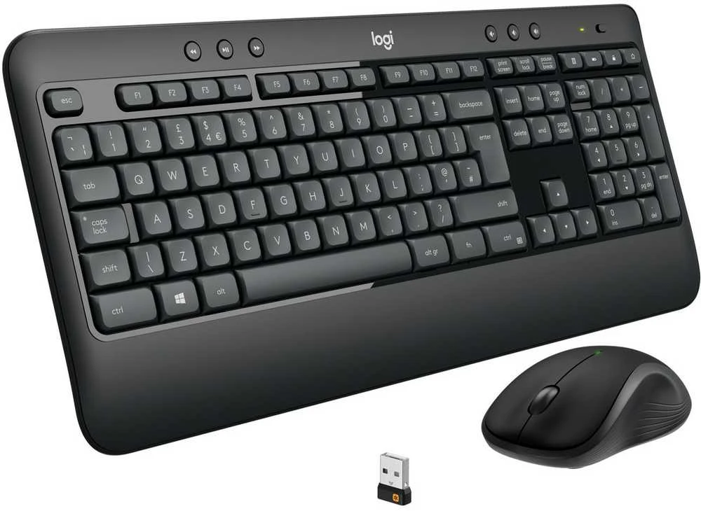 Belaidis pelės ir klaviatūros rinkinys Logitech MK540 Advanced, išdėstymas: Vokiečių (Qwertz)