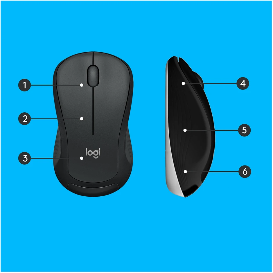 Belaidis pelės ir klaviatūros rinkinys Logitech MK540 Advanced, išdėstymas: US tarptautinis (Qwerty)