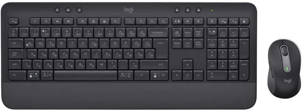 Klaviatūra Logitech MK650 verslui - GRAPHITEHUNINTNL