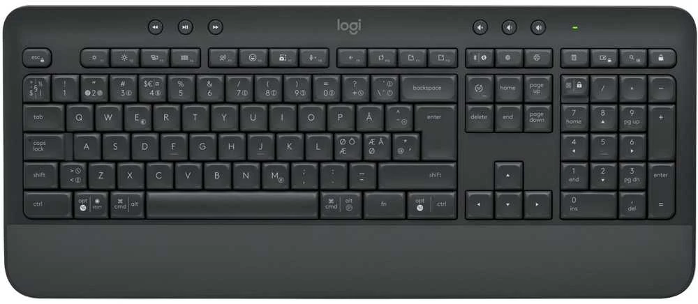 Klaviatūra LOGITECH Signature MK650 Combo verslui - GRAPHITE - PAN - BT -NORDIC-613