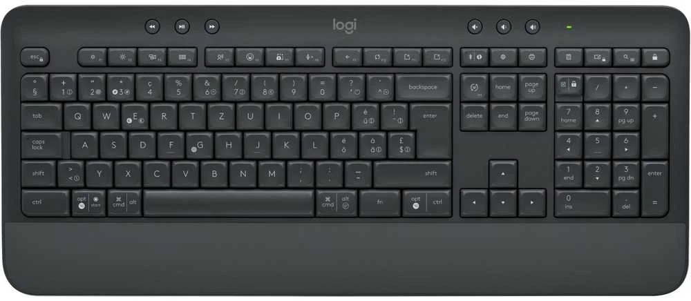 Klaviatūra Logitech MK650 verslui Graphite