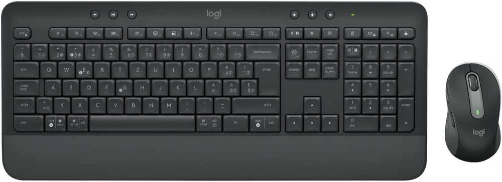 Klaviatūra Logitech MK650 verslui Graphite