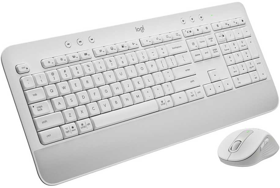 Klaviatūra LOGITECH Signature MK650 Combo verslui - OFFWHITE - (US) - INTNL