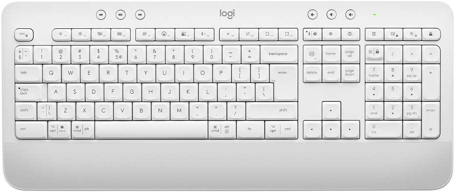 Klaviatūra LOGITECH Signature MK650 Combo verslui - OFFWHITE - (US) - INTNL