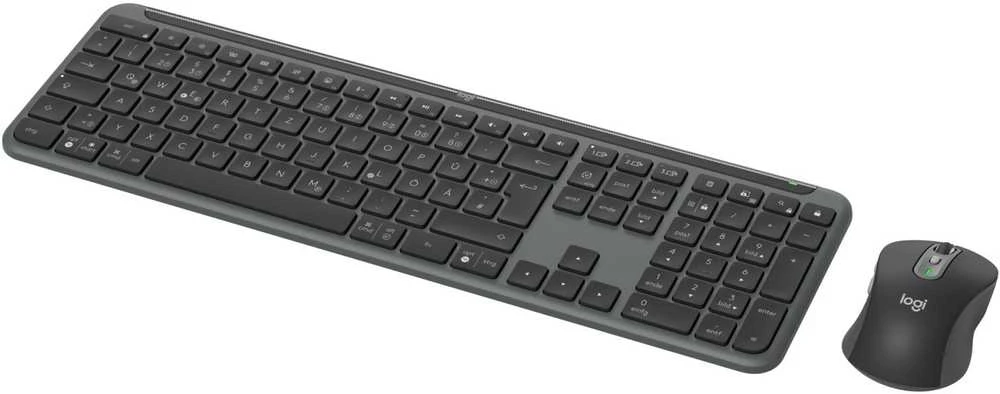 Klaviatūra Logitech Pelė Signature MK950 verslui Graphite