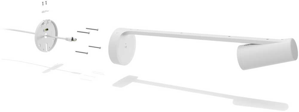 Logitech SCRIBE SECURE LATCH/SCRIBE GLASS MOUNT-NA-WW-9004