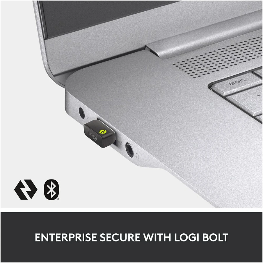 Klaviatūra Logitech MX KEYS COMBO verslui GEN/2 - GRAPHITE - UK - INTNL