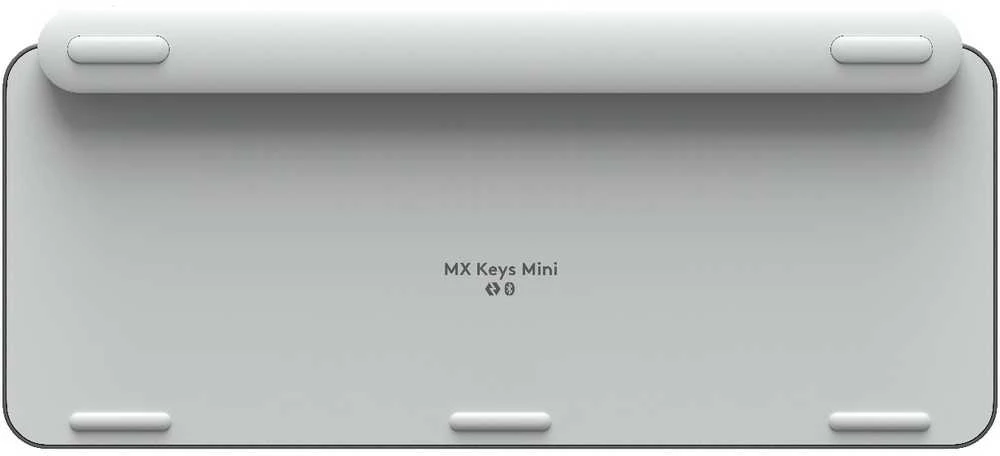 Minimalistinė Belaidė Klaviatūra su apašvietimu Logitech MX Keys Mini, Pilkos spalvos, Vokiečių (Qwertz) išdėstymas