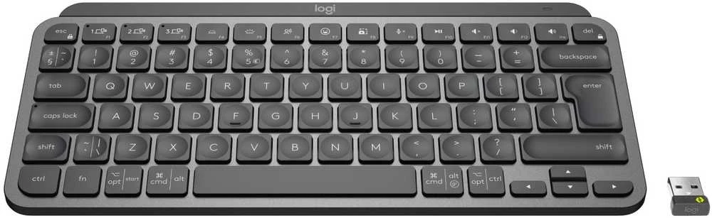 Bevielė klaviatūra Logitech MX Keys Mini For Business, US, Grafitas