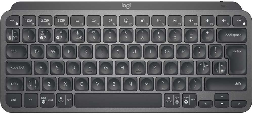Klaviatūra Logitech MX KEYS MINI verslui/GRAPHITE - UK - INTNL