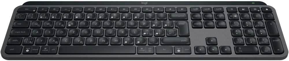 Belaidė klaviatūra Logitech MX Keys S, Išdėstymas: Čekų k. (Qwertz)