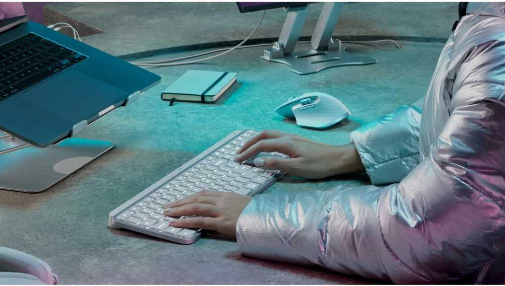 Belaidė klaviatūra Logitech MX Keys S, Išdėstymas: Vokiečių (Qwertz)