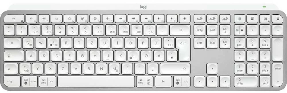 Belaidė klaviatūra Logitech MX Keys S, Išdėstymas: Vokiečių (Qwertz)