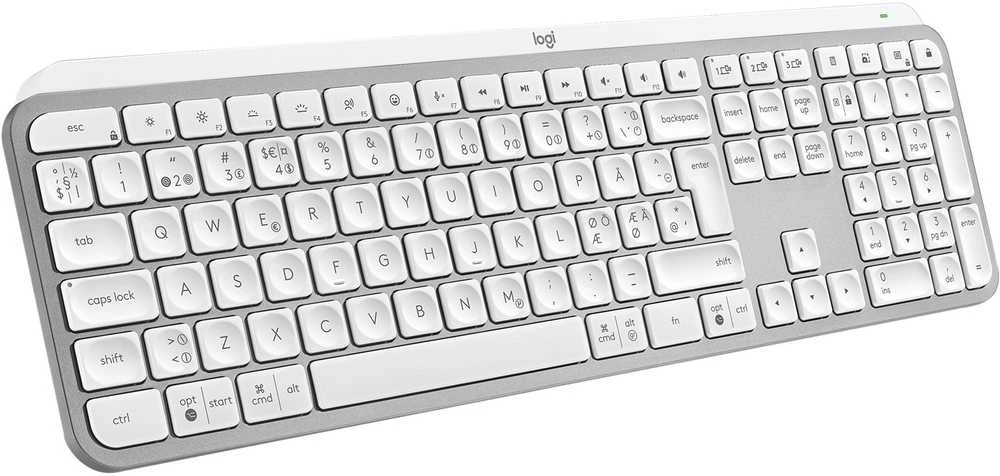 Klaviatūra Logitech MX KEYS S - PALE Pilkas PAN - BT - - N/A - NORDIC-613