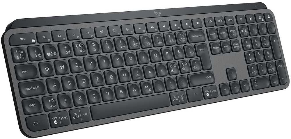 Klaviatūra LOGITECH MX KEYS verslui - GRAPHITE - PAN - BT - NORDIC-613
