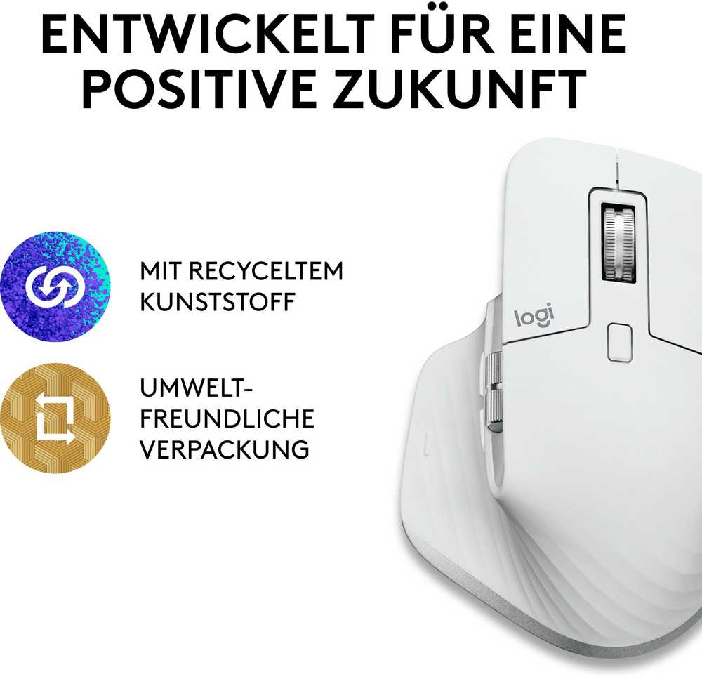 Belaidė pelė Logitech MX Master 3S for Mac, pilka